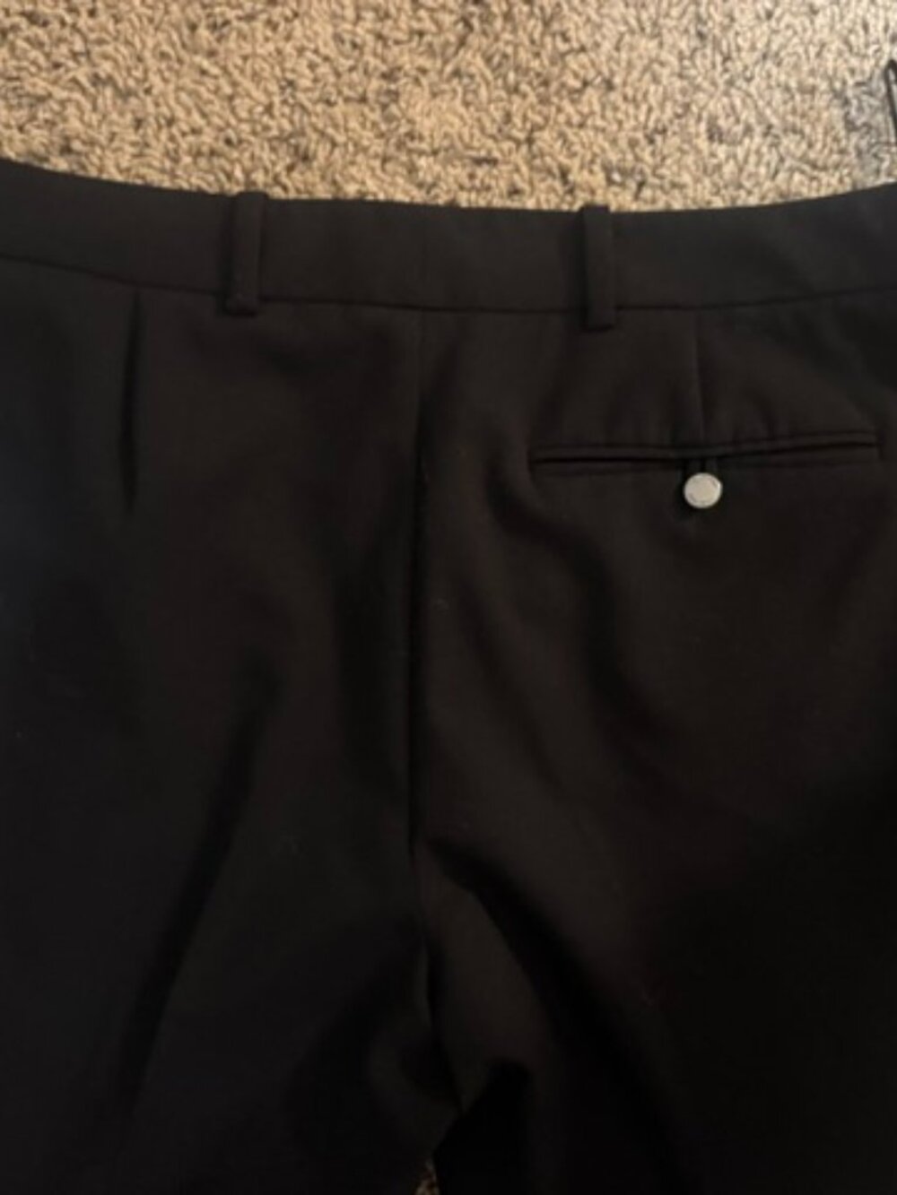 Black Calvin Klein Pants Modern Fit (Size 6) - Picture 3 of 4